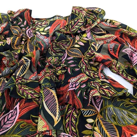 Floral Ruffle Blouse - Picture 6 of 8